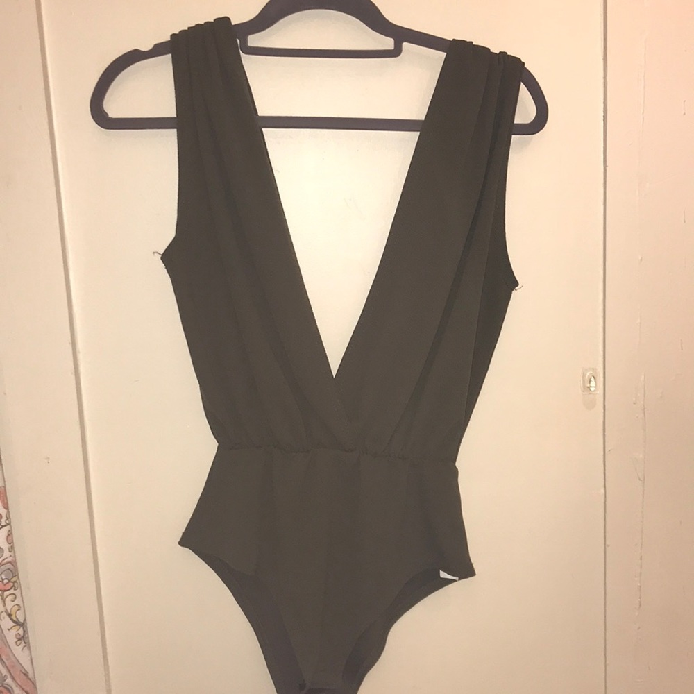 Green bodysuit